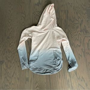 Calia by Carrie Underwood ombré Hoodie - pink / gray